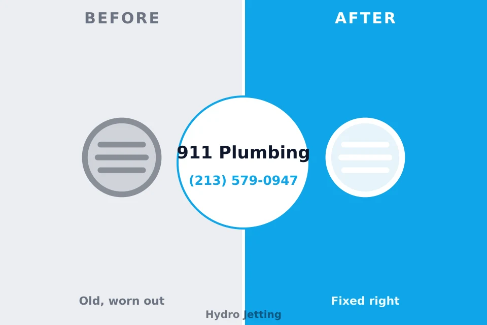 Before and after: plumbing company Norris City, IL